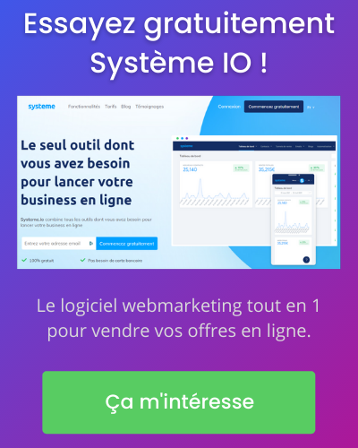 Essai gratuit Systeme.io