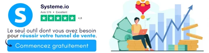 Rejoindre Systeme.io gratuitement