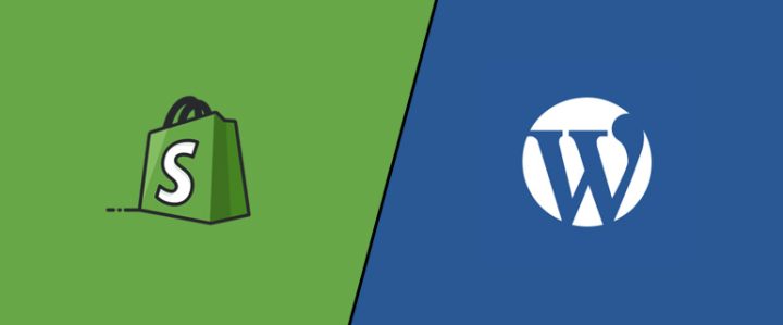 Shopify et WordPress