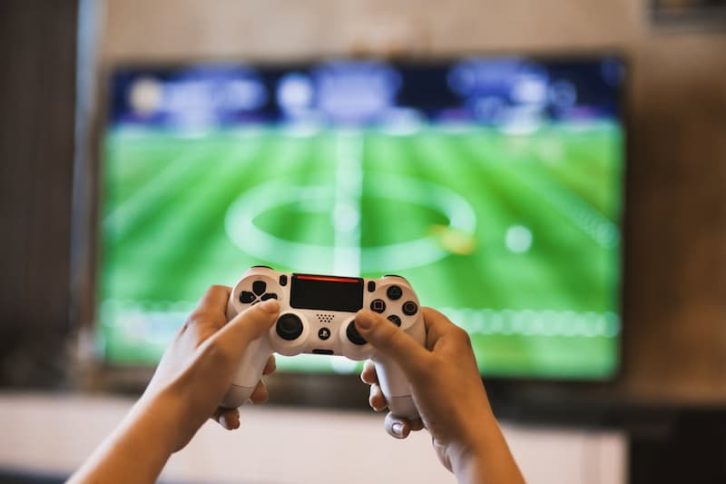 Un match sur PS5